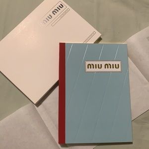 miu miu eau de parfum notebook